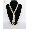 Fashion Long Cultured Pearl Necklace Jewelry (EN1310)